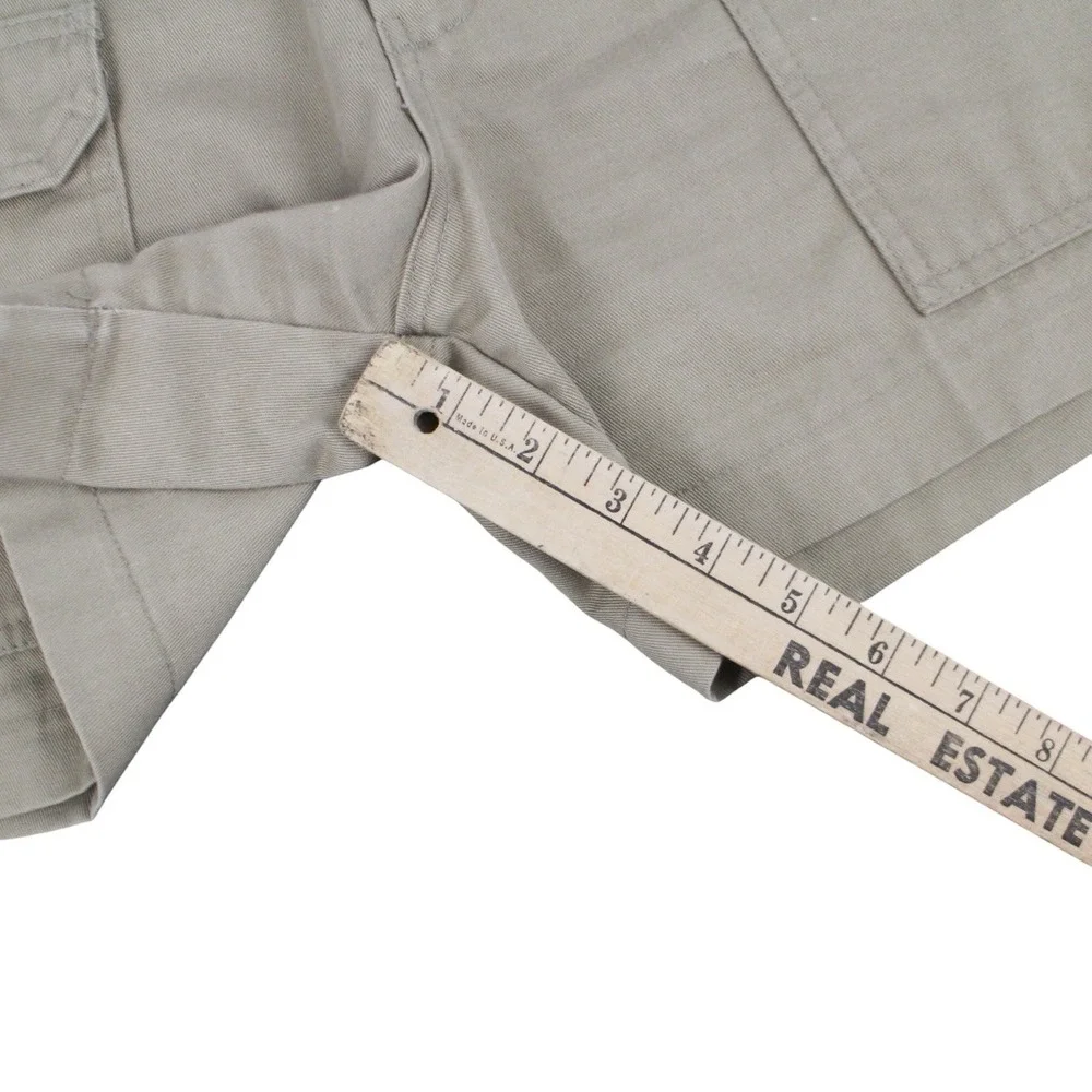 Vintage Khaki Cargo Shorts Women's Size 30‎ High Rise Utility